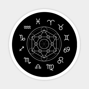 New Age Astrology Magnet